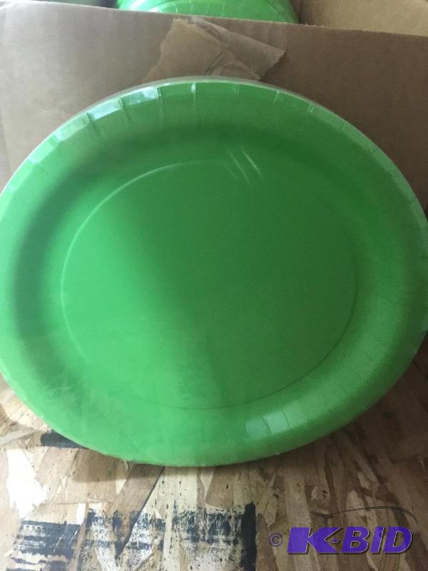 lot 111 image: 10.25 Citrus Green Plates