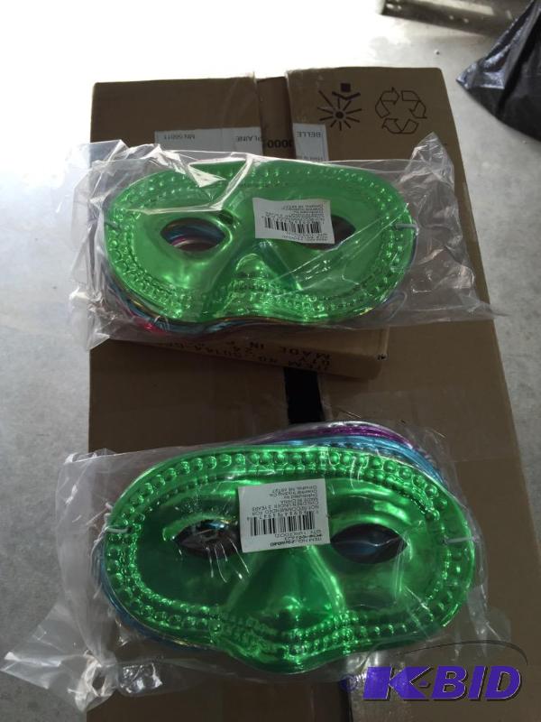 lot 127 image: Assorted Color Party Masks