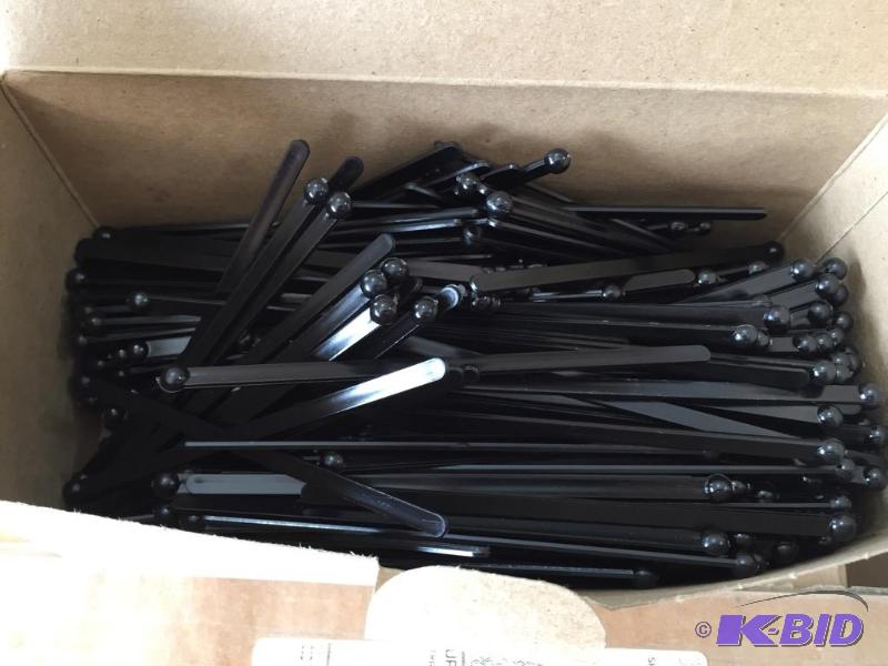 lot 178 image: Black Swizzle Sticks