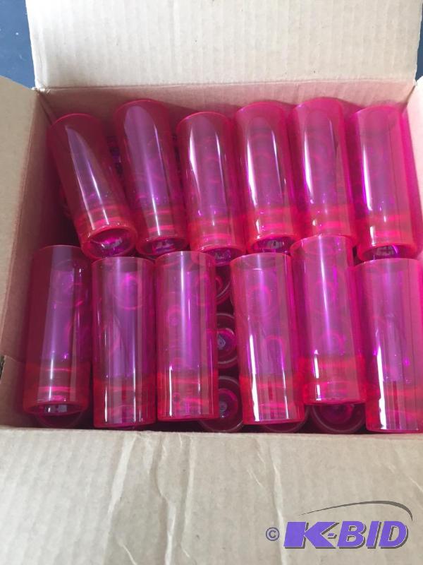lot 179 image: Neon Pink Shot Glasses