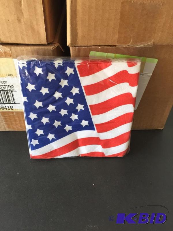 lot 324 image: Flag Napkins