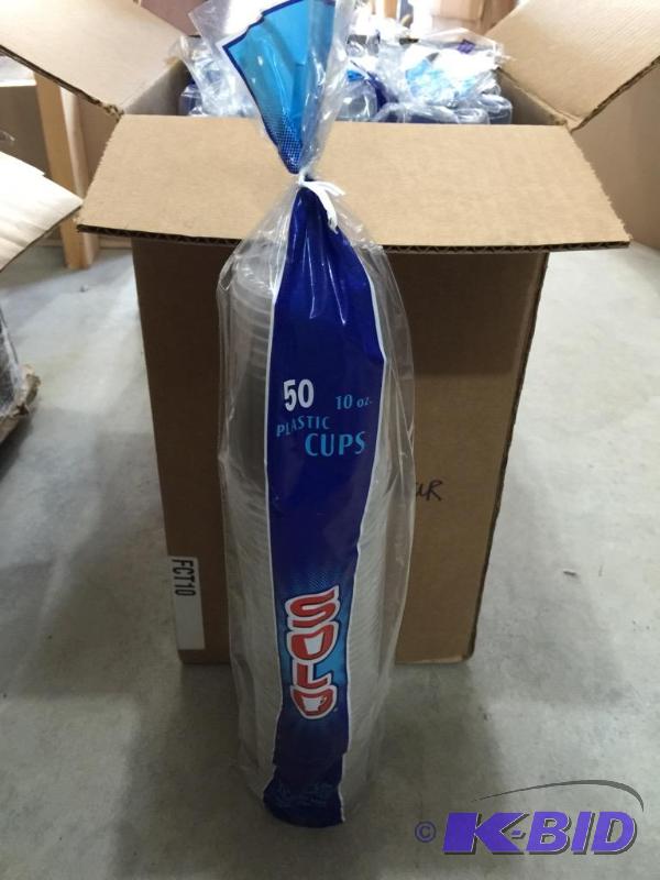 lot 77 image: Clear Solo Cups
