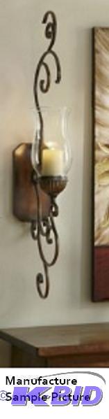 Metal Wall Sconce - This wall accent goes hea...