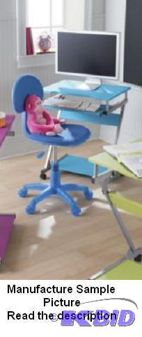 Kids Computer Desk - Blue- DESK ONLY - The de...