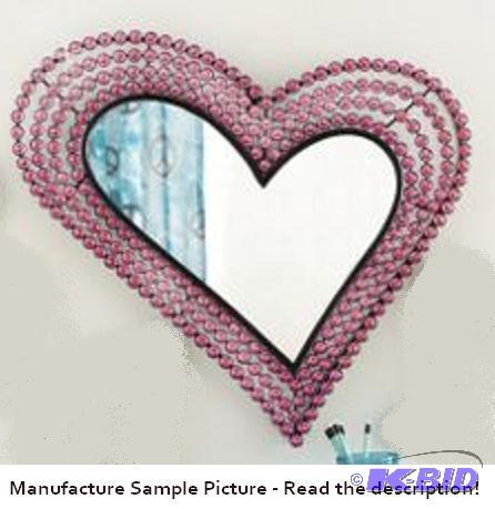 Crystal Heart Mirror - Mirror is missing -&n...