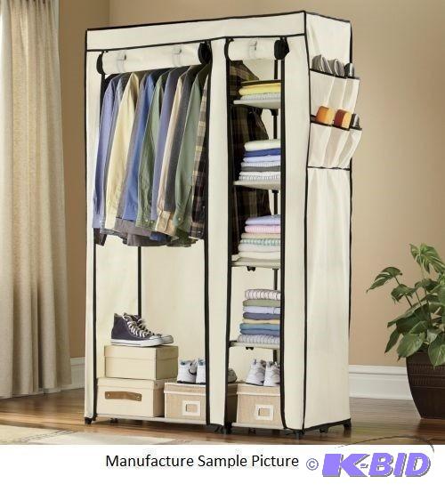 Tan Storage Closet Exclusive - Organize cloth...