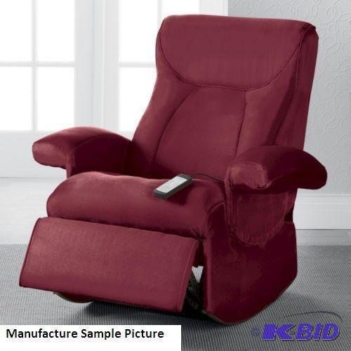 Burgundy Rocker Massage Chair - Rock away or ...