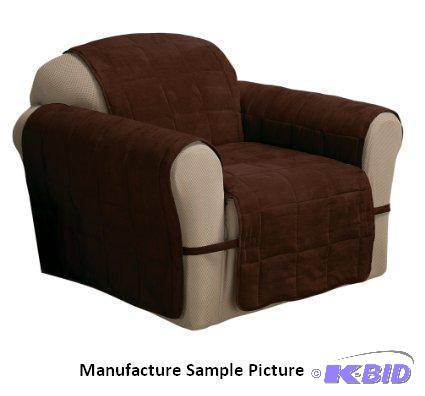lot 63 image: Furniture Protector - CHAIR COVER - Chocolate...