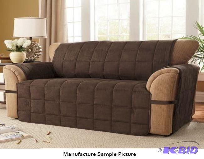 lot 65 image: Furniture Protector - SOFA COVER - Chocolate ...