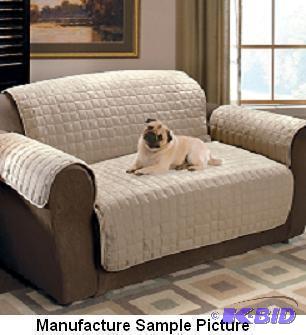 lot 78 image: Furniture Protector - LOVESEAT COVER - Natura...