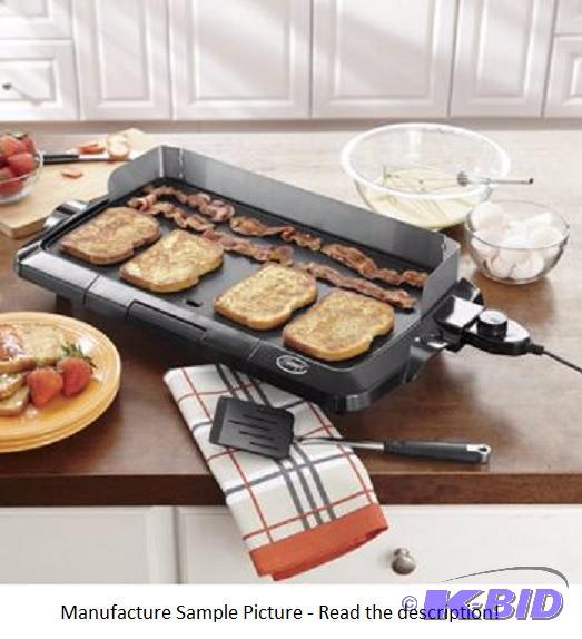 lot 9 image: Ginnys Brand Electric Griddle - Black - Lets...