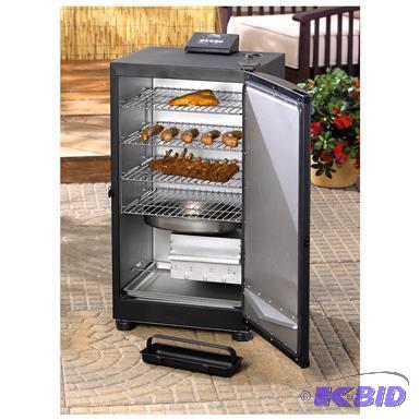 lot H1 image: Masterbuilt 30 Digital Electric Stainless Steel Smoker