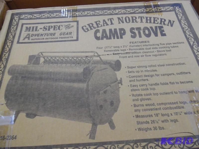 lot J34 image: Great Northern Camp Stove