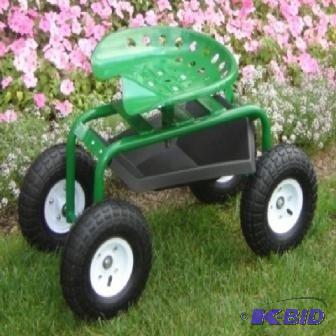 lot J8 image: Heavy Duty Garden Seat Caddy