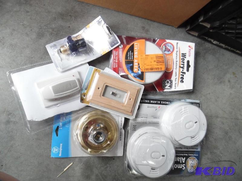 Electrical outlets & switches etc