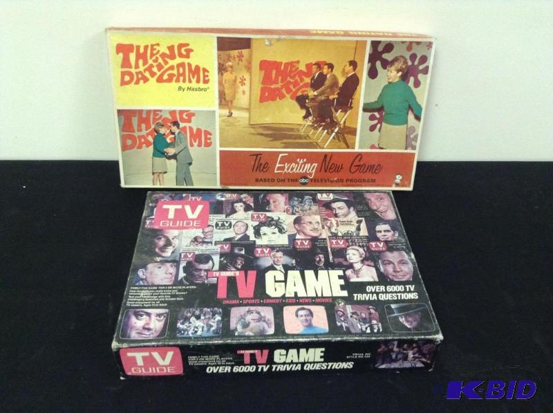 lot 19 image: TV Guides TV Trivia Game and Vintage The Dating Game