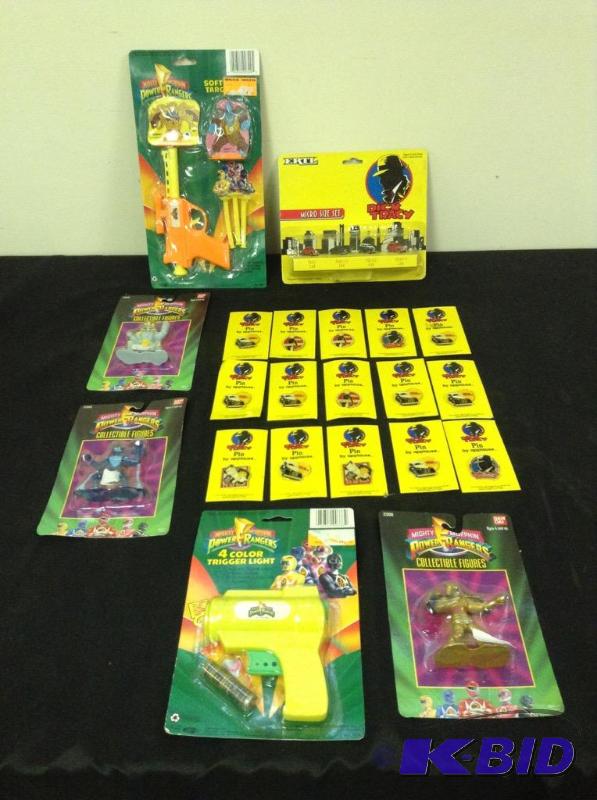 lot 35 image: Power Rangers and Dick Tracy Lot
