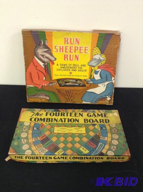 lot 37 image: Vintage Game Lot