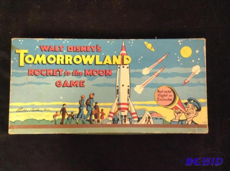 lot 41 image: Disneys Tomorrowland Rocket to the Moon Game