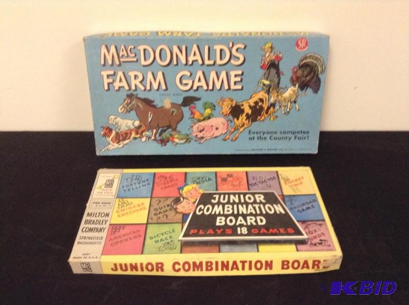 lot 53 image: Lot of Vintage Board Games