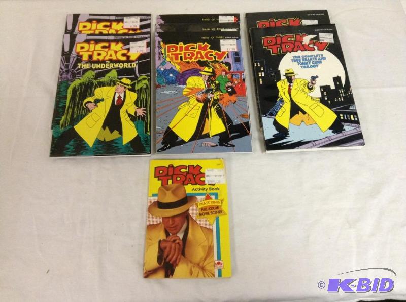 lot 61 image: Dick Tracy Comic Books
