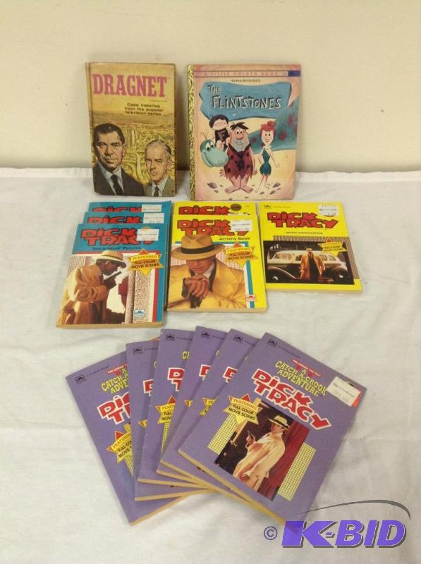 lot 65 image: Dick Tracy Comic Books and Activity Books and More