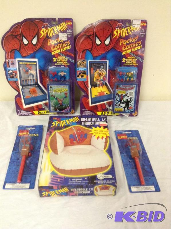 lot 78 image: Marvels Spider-Man Collectible Play Lot