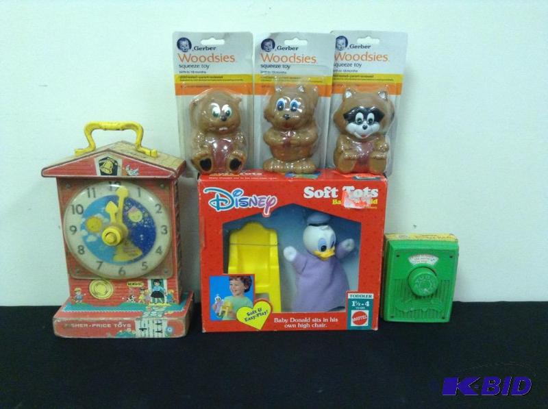 lot 92 image: Fisher Price, Disney & Gerber Toys