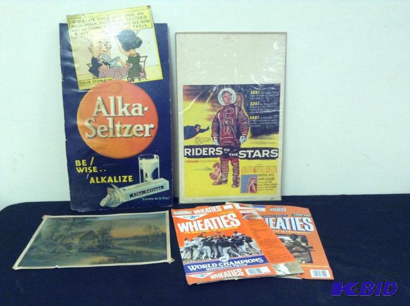 lot 93 image: Alka Seltzer, Movie Poster and More