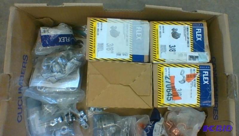 Large Flat of Electric Flex Supplies