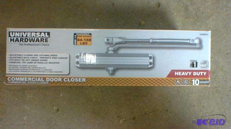Commercial door closure