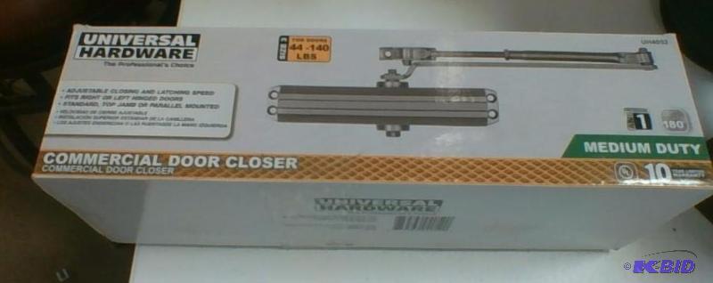 Commercial door closure