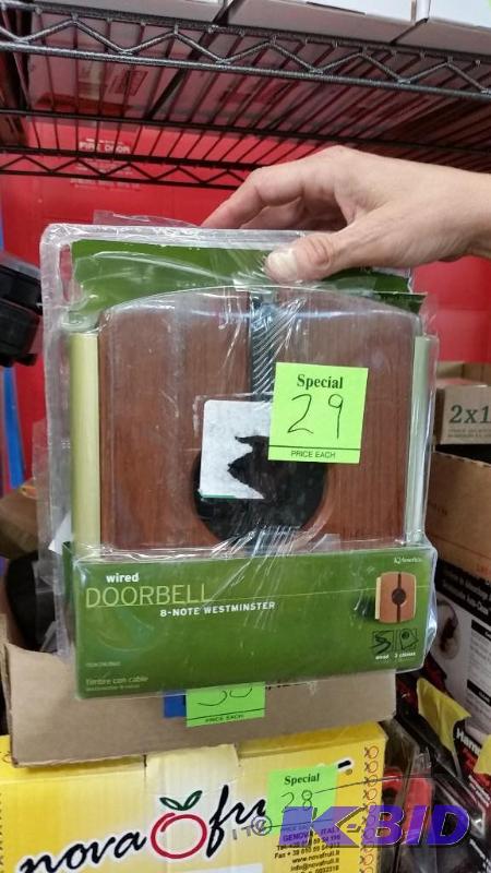 2 Doorbell Kits Open Box