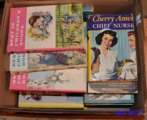 Lot of antique chilrens books and possibly o...
