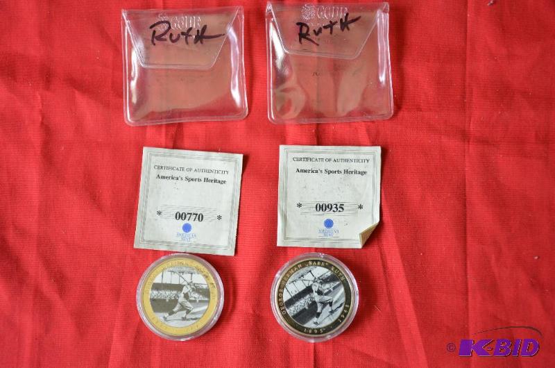 2 American Sports Heritage Babe Ruth 1948 Ge...