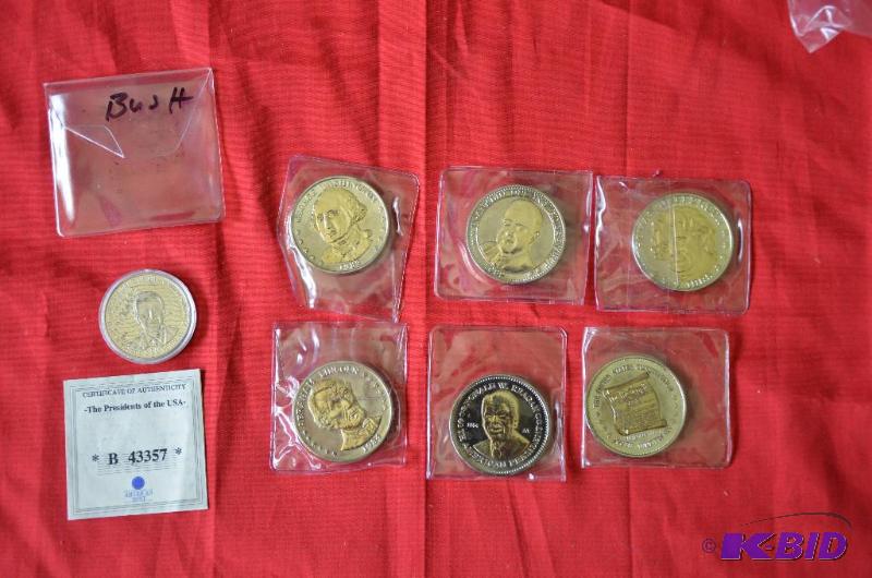 George Washington 250th anniversary coin, Abr...
