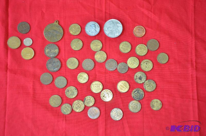 Great lot -Tokens to Canadian dollar coins Ca...