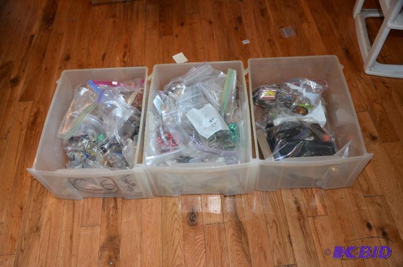 Large group of jewelry, jewelry making materi...