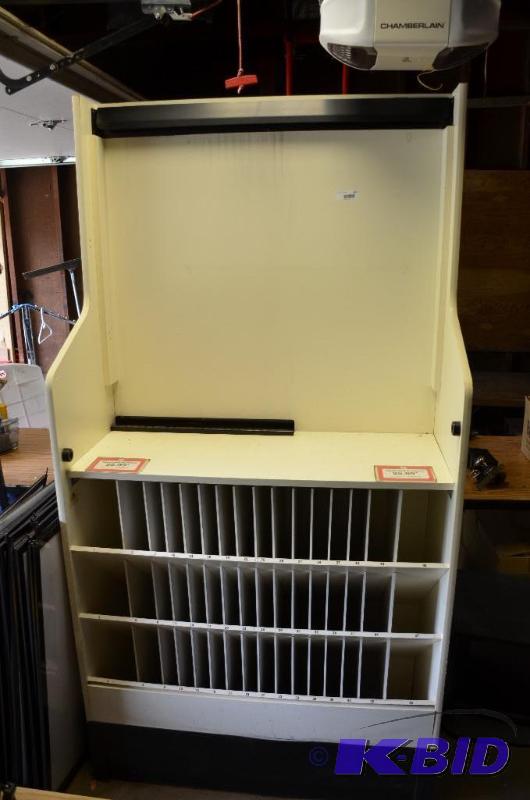 display booth 43 inches wide 18 inches deep 8...