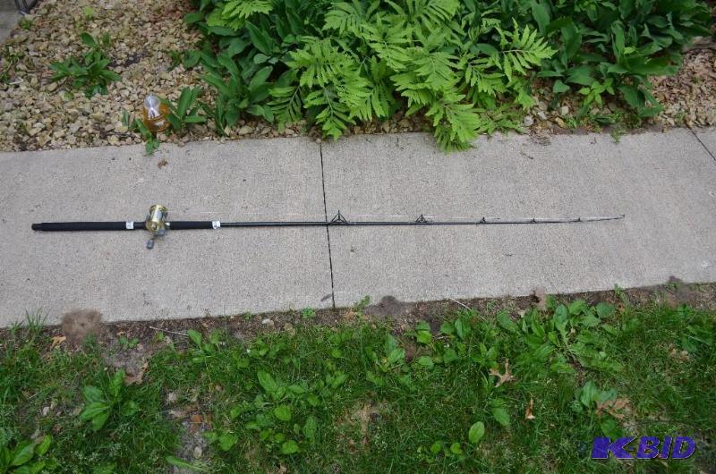 Calcutta 400 Shimaro reel, Silstar MJ 701BWS ...