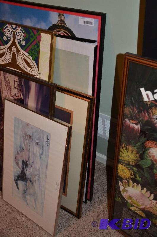 Lot of artwork. approx 35 phot signed by atre...