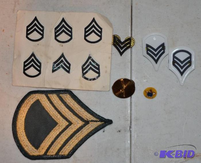 Military pins...