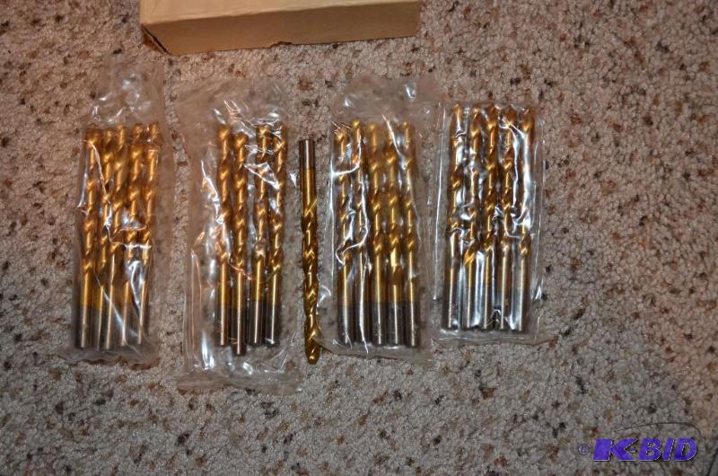 HSS twist drills, size 12, 20 pieces...