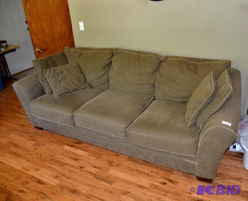 Comfortable Couch Size is 102&quot Does have...
