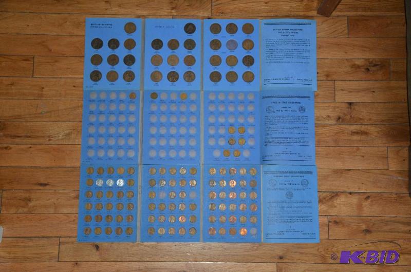 British pennies 1902 - 1929 missing 1 coin Li...