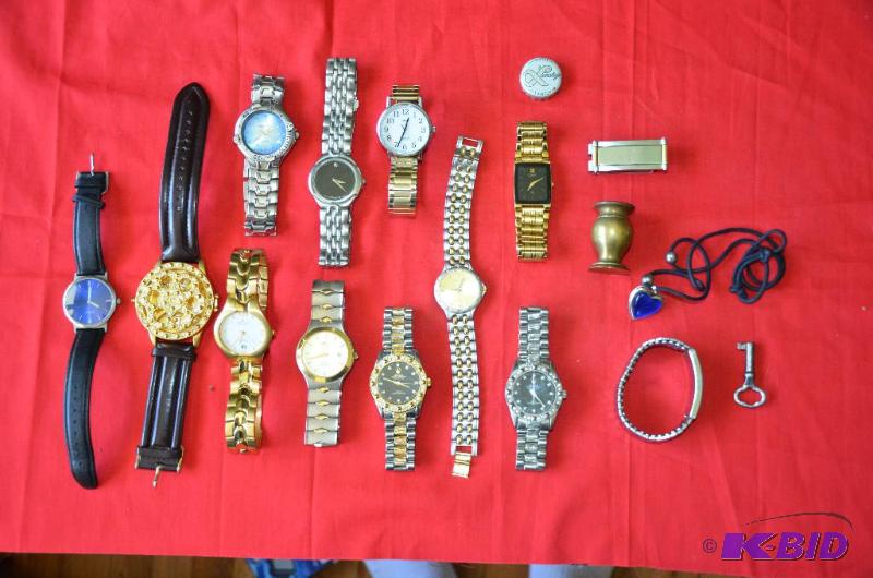 mens watches vintage key bracelet Money clip ...