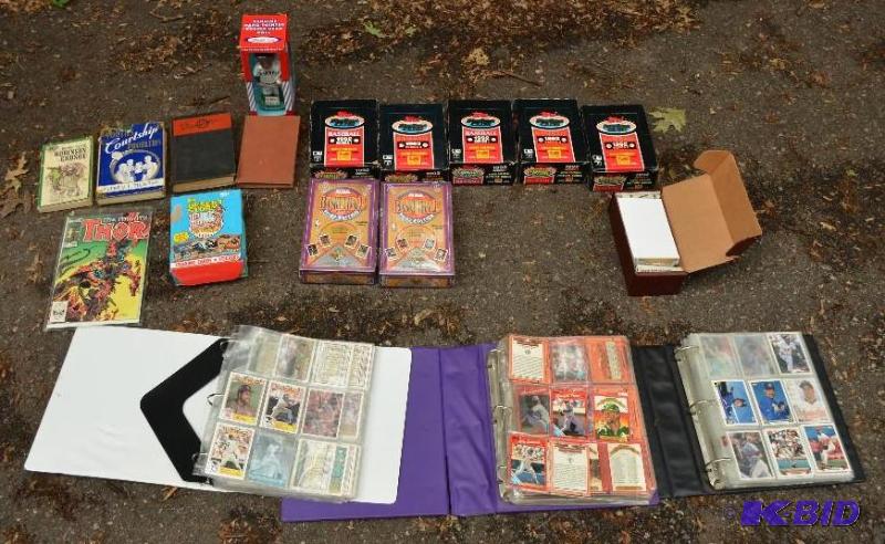 Baseball memorabilia - many complete sets of ...