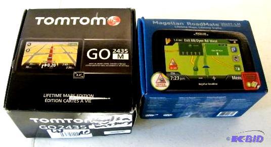 lot 25 image: Lot of 2 GPS Units  Tomtom&nbspGo - Model 4C...