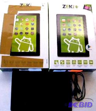 lot 28 image: Lot of 3 &nbsp10" Zeki Tablets  - Model...