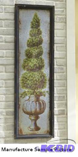 Topiary Wall Decor -&nbspPrinted image on me...